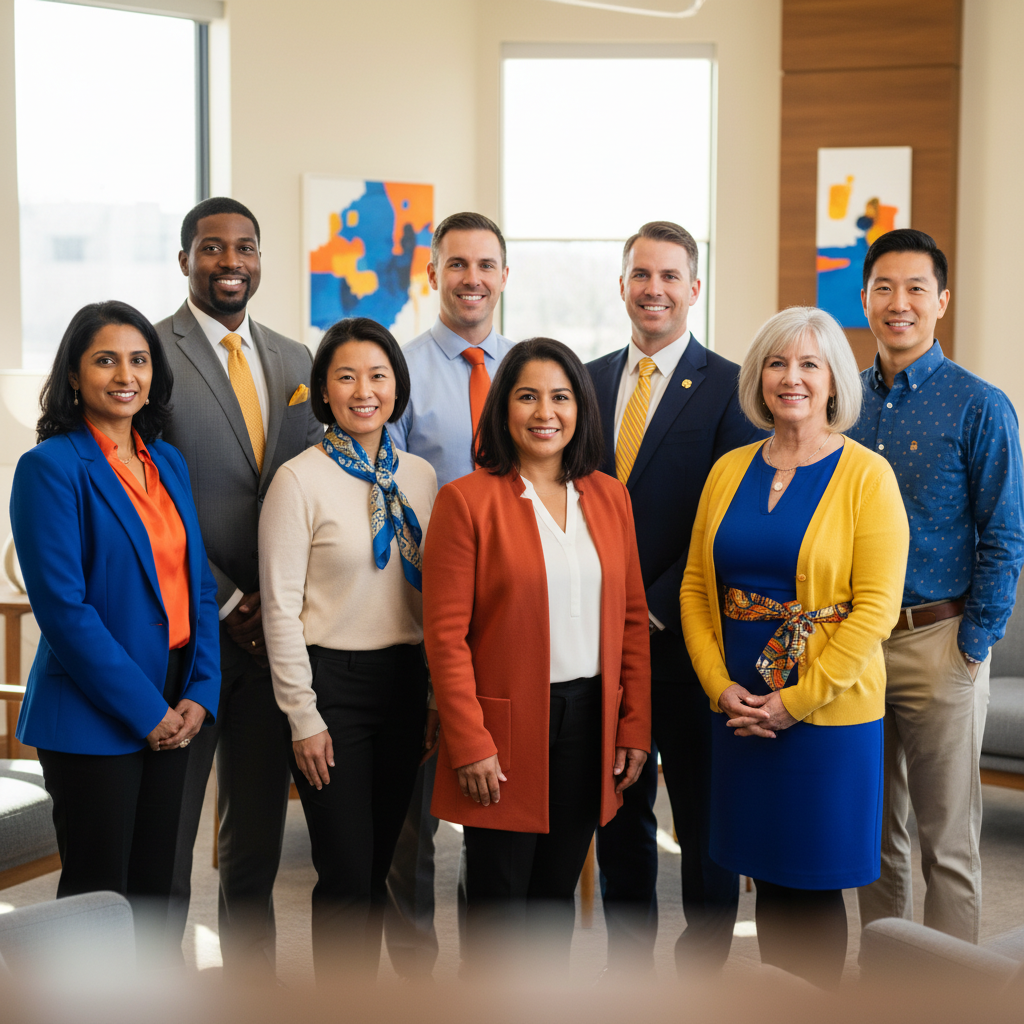 group of professionals