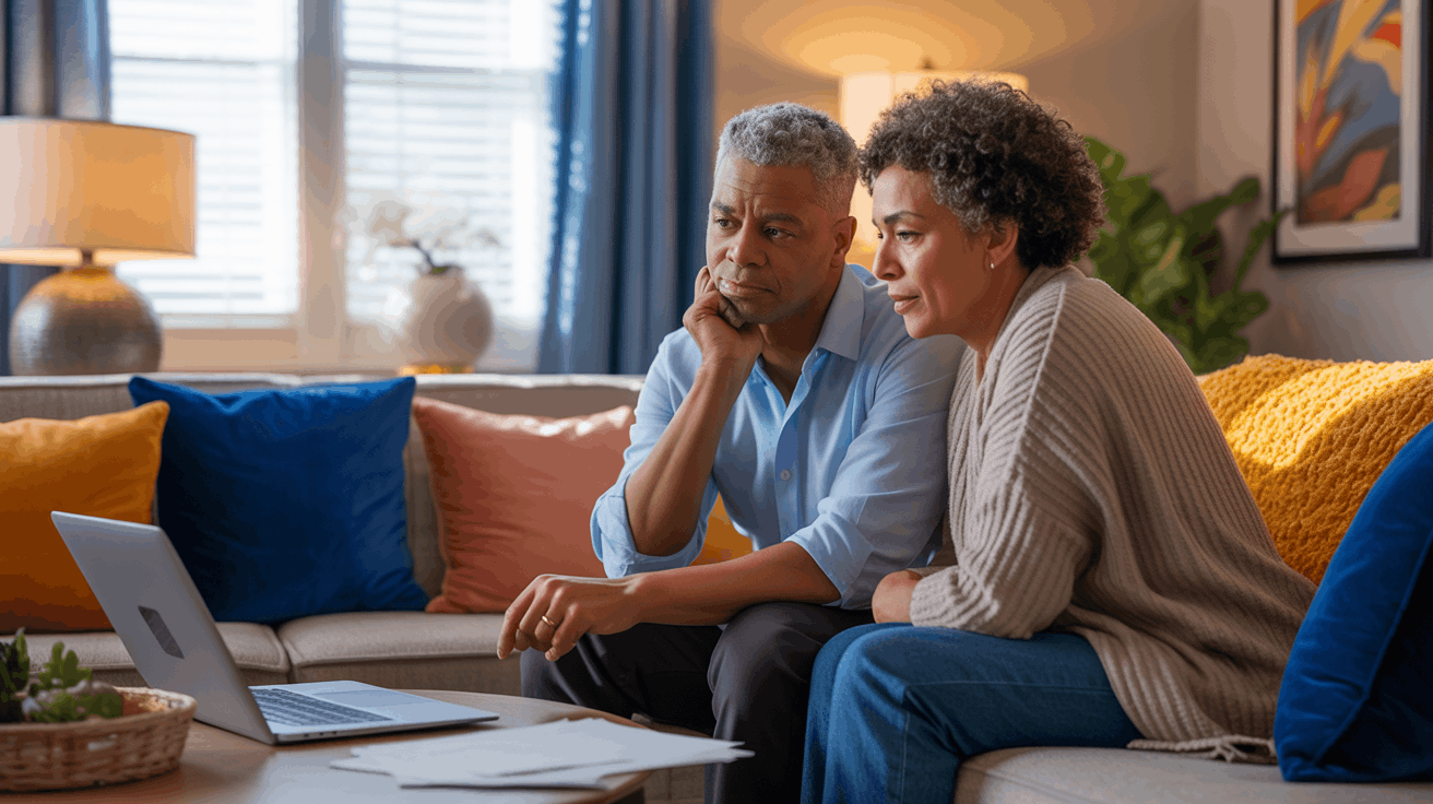 vibrant15 (1) couple looking at a computer
