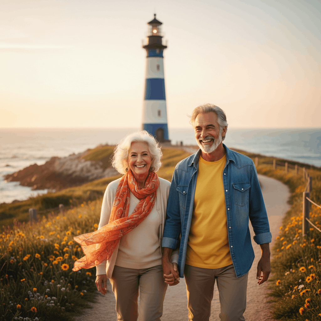 crisis 3 (1) couple walking by a light house