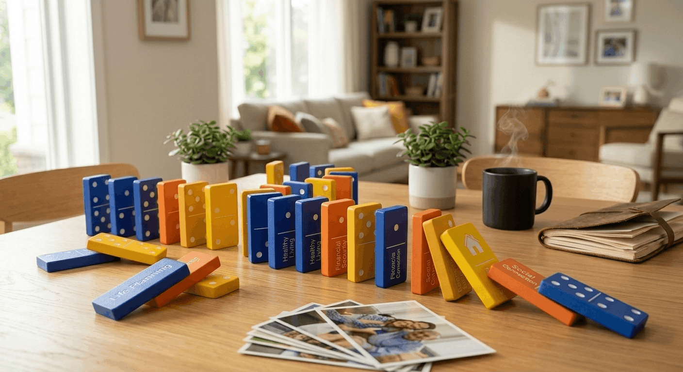 The Aging Domino Effect™. The Aging Domino Effect™.